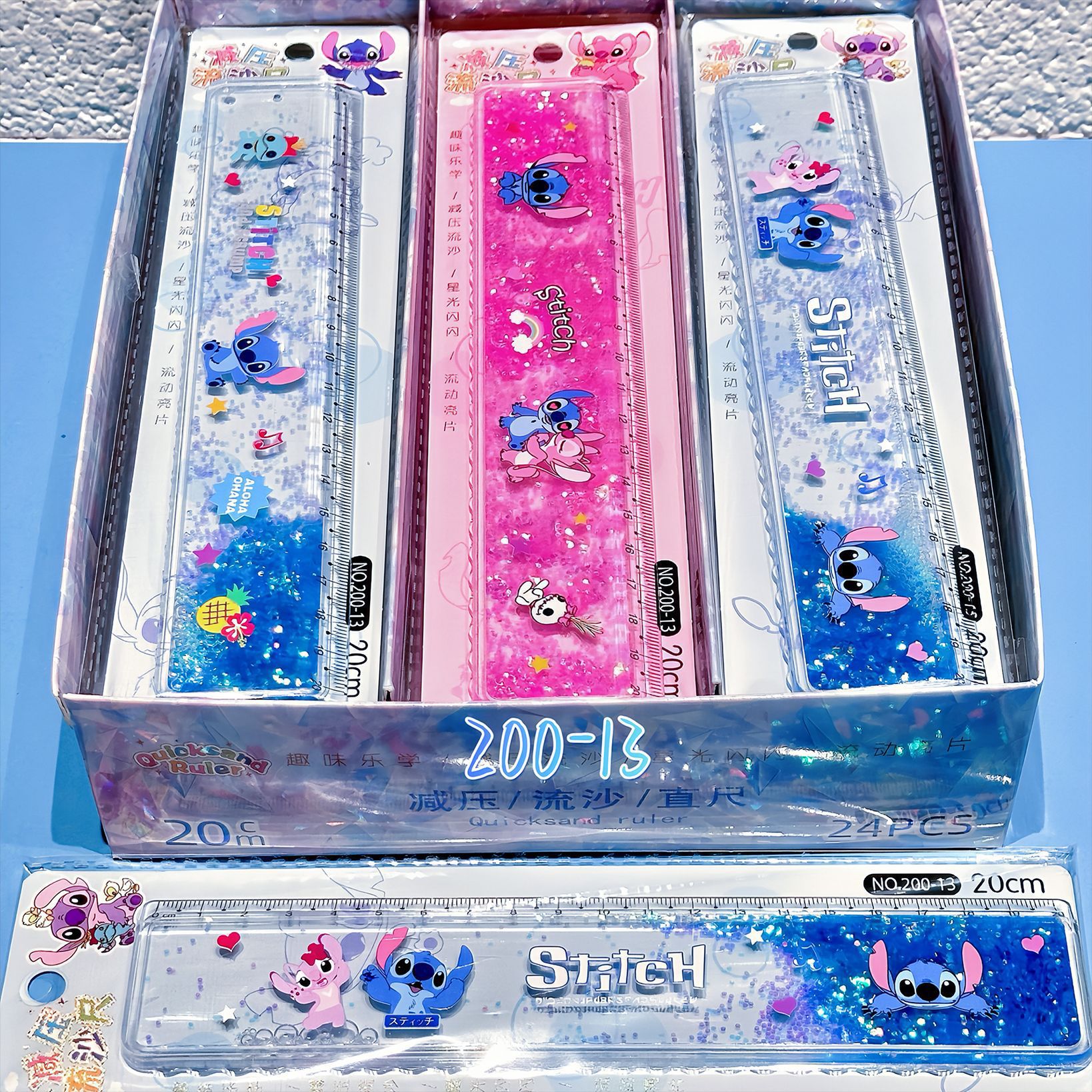 20cm dibujos animados reglas de reducción de presión reglas de escala escala de ondas reglas de altura de la cara estudiantes papelería mayorista