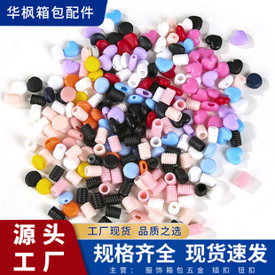In stock PVC silicone thread round flat mask ear band elastic band rope buckle plug PM2.5 anti-slip adjustable buckle wholesale