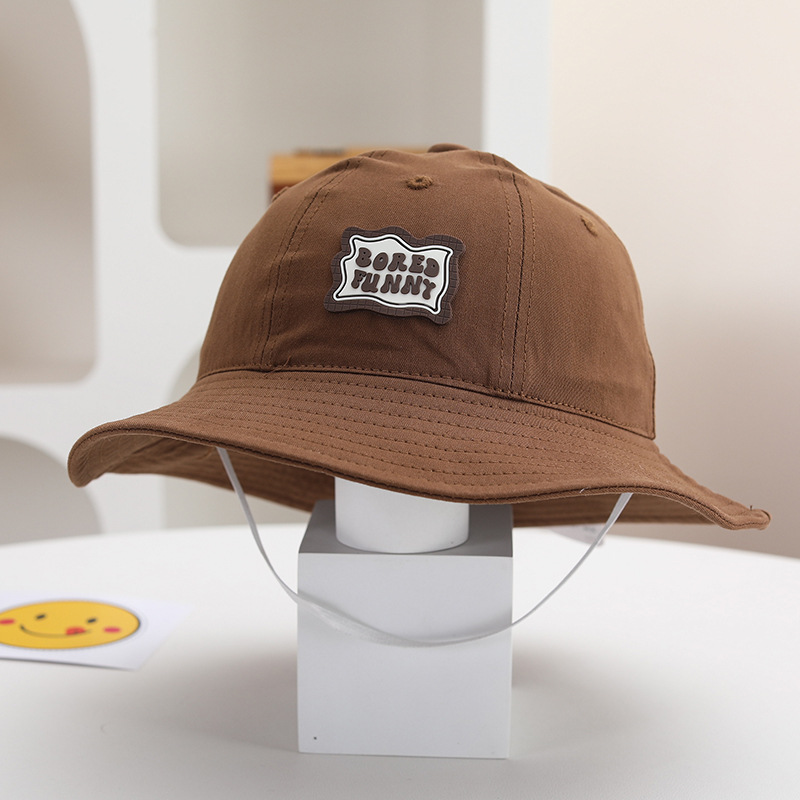 Sombreros para niños 2025 nuevo otoño invierno primavera otoño para niños coreanos mareas bebés engrosados sombrero pescador