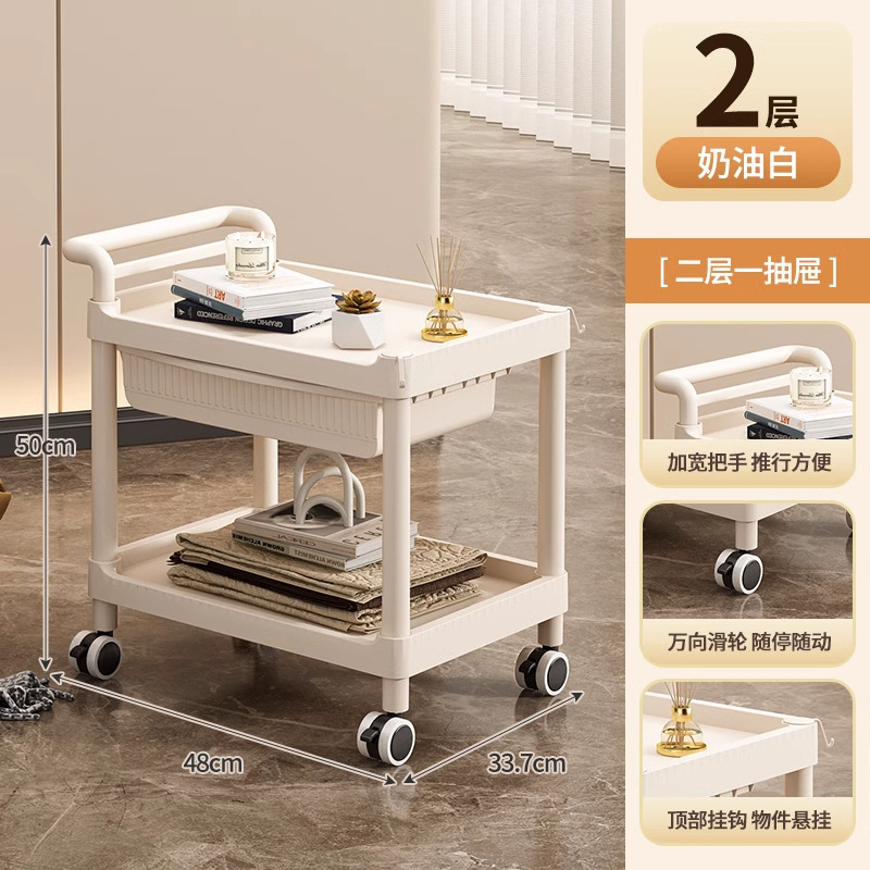 美容院专用小推车高级医疗美发移动置物架整形护理仪器手推工具车|undefined