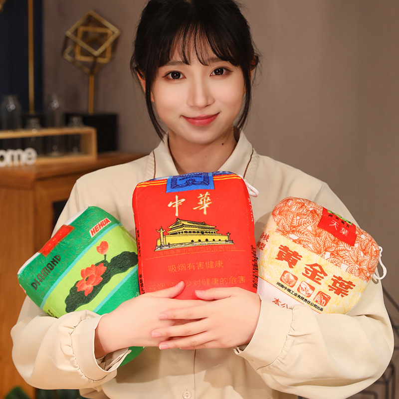 Simulación cigarrillo juguete dormir almohada Oficina dormitorio regalo para novio novia pierna clip cumpleaños regalo Decoración