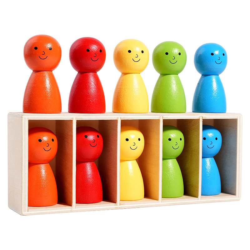 Juguetes transfronterizos CE/CPC Amazon Doll Color Emparejamiento Adivina Color Botella de agua Juego de clasificación Juguetes educativos 3