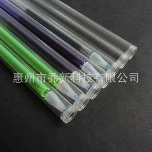 Qiaoxin Factory Direct PC Transparent Tube PC Ballpoint Pen Pencil Transparent Packaging Tube PCTG Medical Atomization Tube