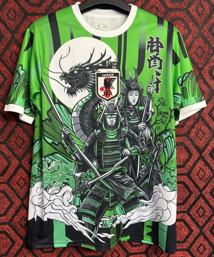 Guerrero Dragón Verde Japonés