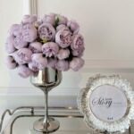 ins轻奢假花花绢花玫瑰餐桌摆件 卧室床头柜家居粉色软装