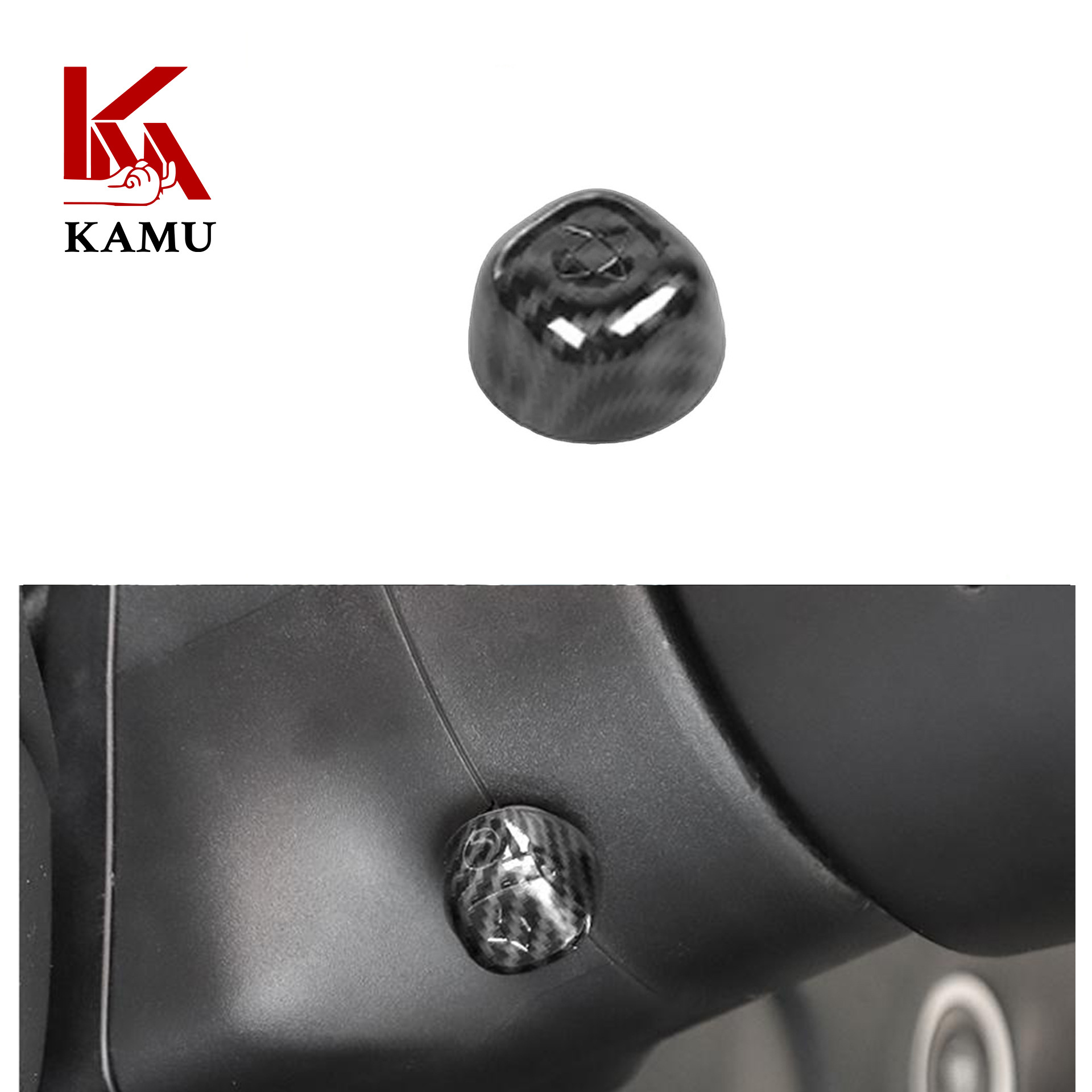 Suitable for Dodge Challenger Dodge Challenger carbon fiber pattern interior exterior navigation steering wheel gear