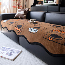 卡通异形沙发垫四季款防滑沙发盖布2025新款防猫抓通用款坐垫子