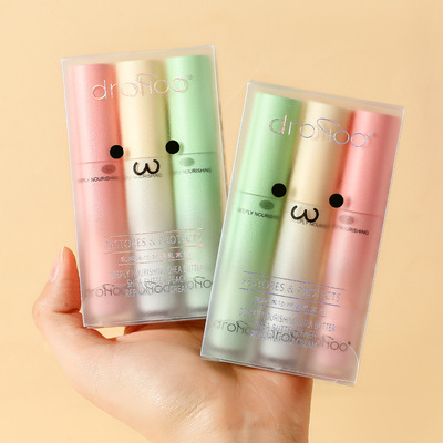 Shea Butter Repair New products Red lips Lipstick Primer Lip Balm moist Replenish water live broadcast