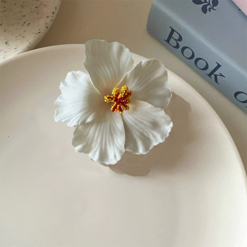 Цветочная заколка для волос, флористическая лёгкая заколка, assorted цвета