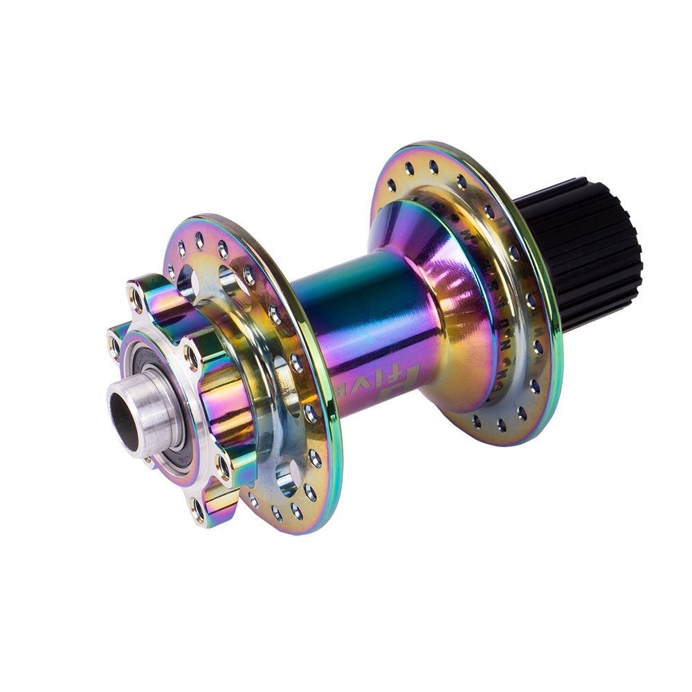 ZTTO simple trasero P5 tambor 120 tambor de sonido 6 garra 4 Peilin 28 32 36 agujeros 7-12 velocidad de liberación rápida freno de disco de eje de barril