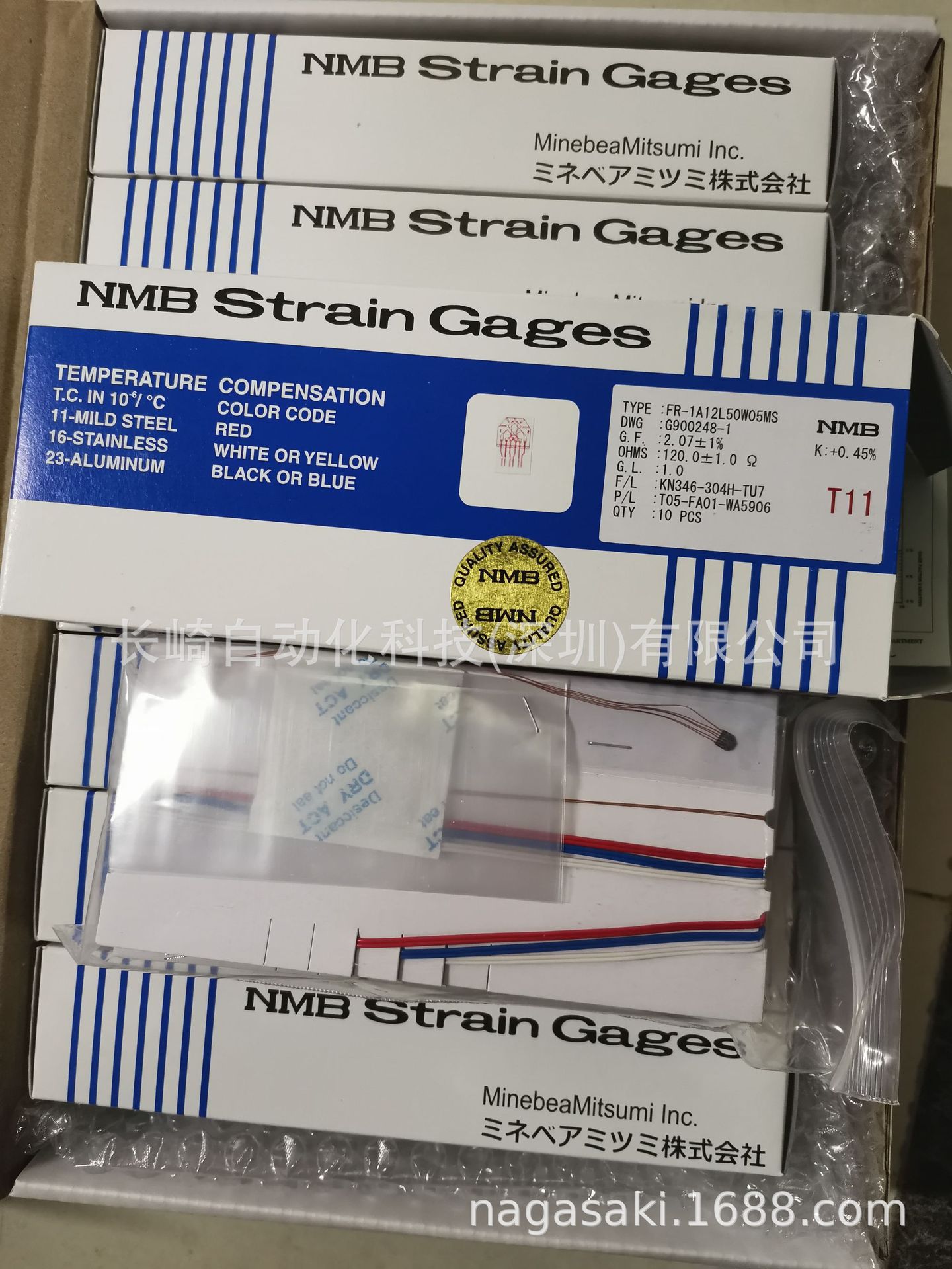 日本NMB应变片FR-1A12L50W05MS议价