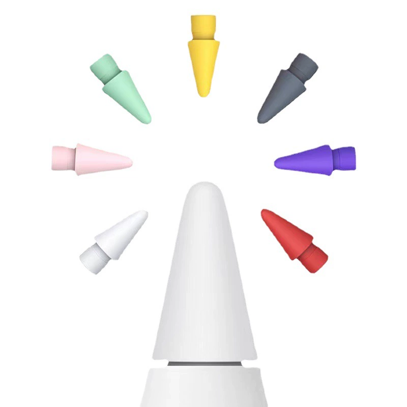 Совместимый наконечник Apple Pencil 1-го поколения для iPad, цветной наконечник Apple Pencil