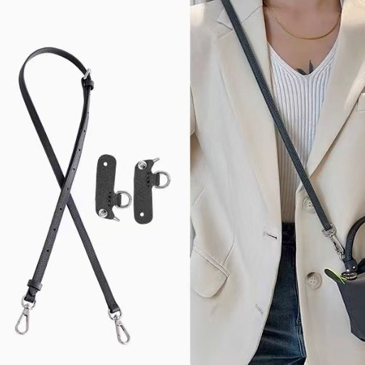 Fabricantes de suministro directo de pedidos transfronterizos sin perforación cinturón de hebilla de cuero 0.9cm * 1.2 * ancho transformación de accesorios de hardware bolsas de饺os