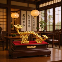 绒沙金防金五福如意摆件客厅入户玄关办公室招财装饰开业乔迁新居
