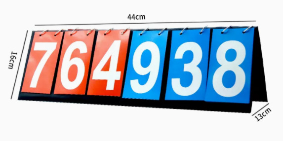 Marcador deportivo manual multifunción