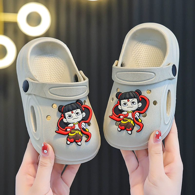 Нежа детская пещерная обувь для мальчиков Летняя новая нескользящая крытая детская мягкая подошва пляжная обувь для девочек