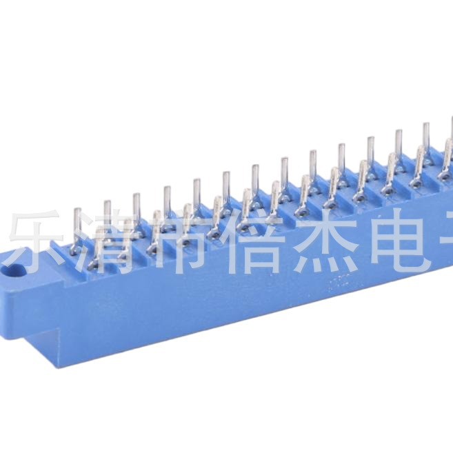 直销805总线3.96间距30P带耳PCB金手指插槽直脚总线插座