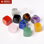 13mm天然水晶原石方块立方体几何体裸石花盆鱼缸裸石造景石冰酒石