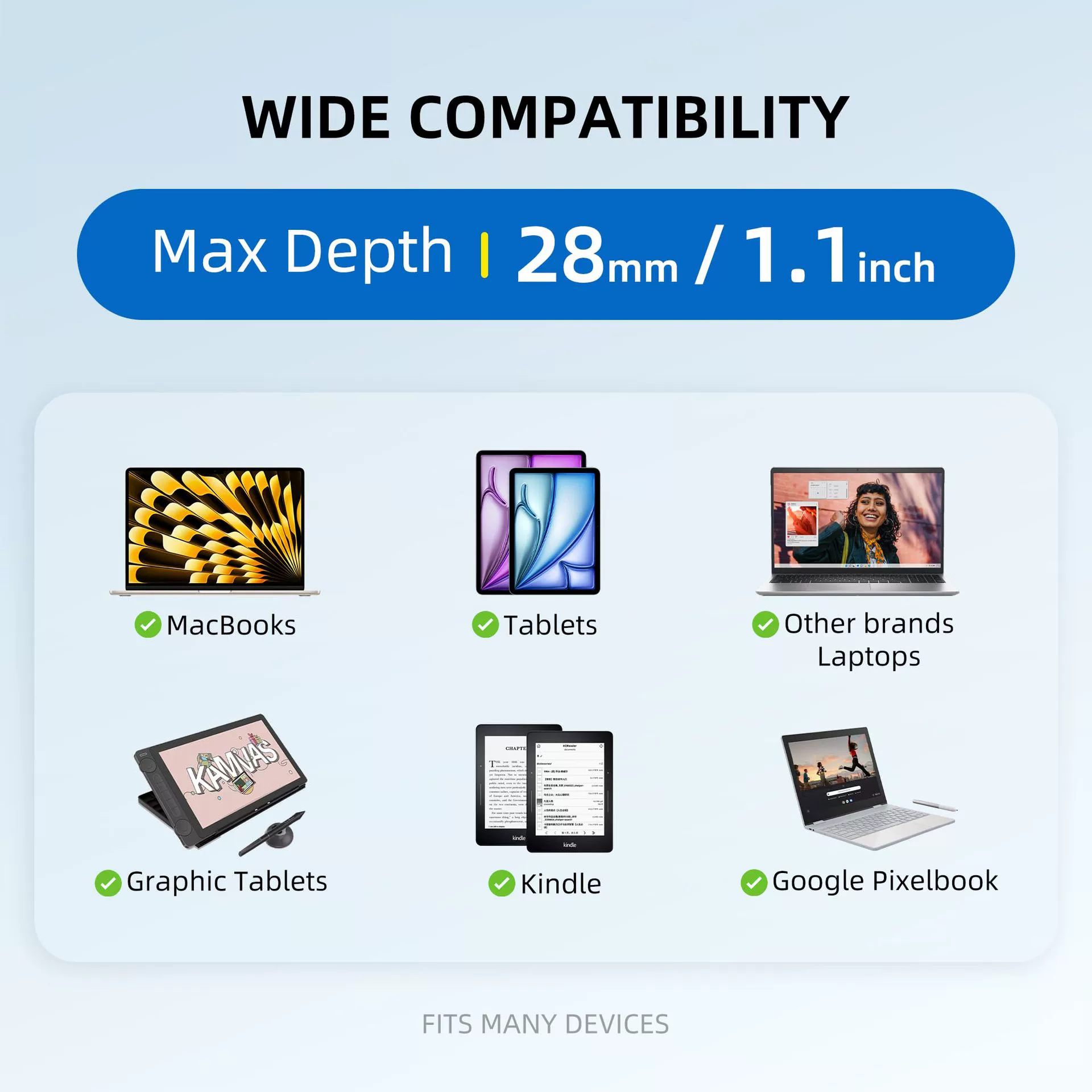 Ноутбук, акриловый планшетный тубинг, MacBook