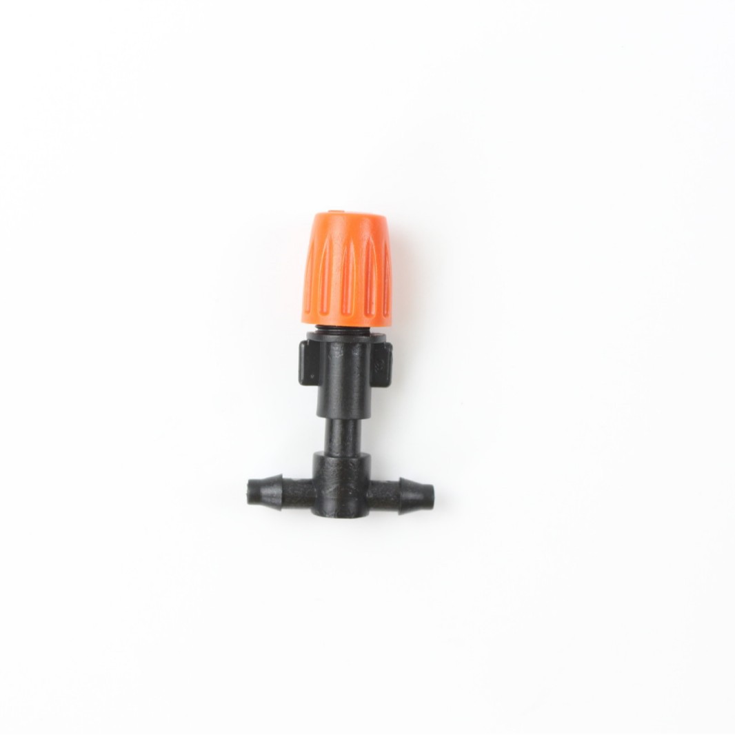 Viejo naranja simple exportación ajustable atomización micro boquilla + 4 / 7 tubo capilar plano 3 enlace balcón jardinería enfriamiento humectante