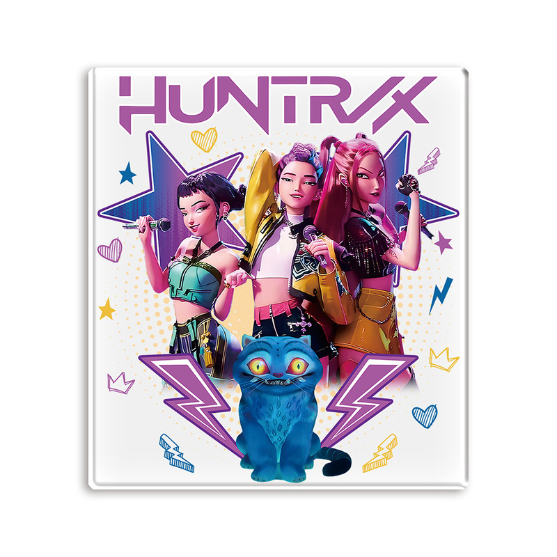 亚克力鞋花 Kpop Demon Hunters 猎魔女团周边创意洞洞鞋装饰配件|undefined