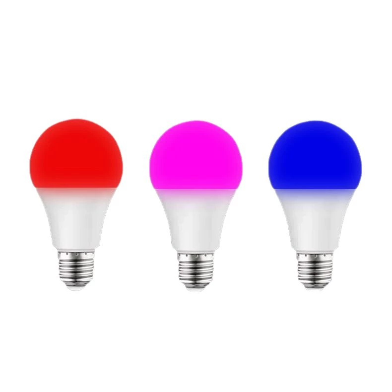 Лампочка-спираль LED энергосберегающая для чтения, три цвета, с резьбовым патроном
