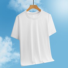 速干T恤短袖男夏季轻薄冰丝户外跑步透气上衣纯色便宜运动服批发