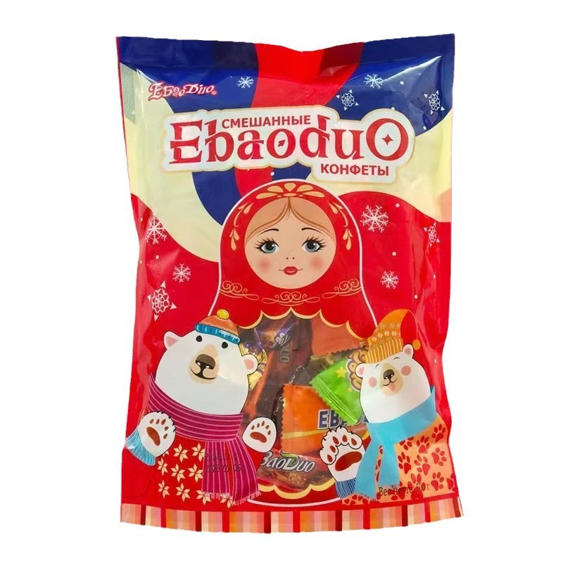 Конфеты в русском стиле разнородные, разнообразные вкусы шоколадной сахарной сэндвичи, сахар-сахар assorted сахар случайные закуски