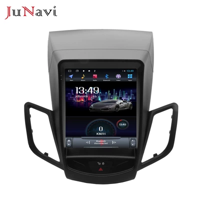 4 64g car central control navigation is suitable for Ford Fiesta 09-17 vertical screen Bluetooth player Multimedia (DVD Navigation)