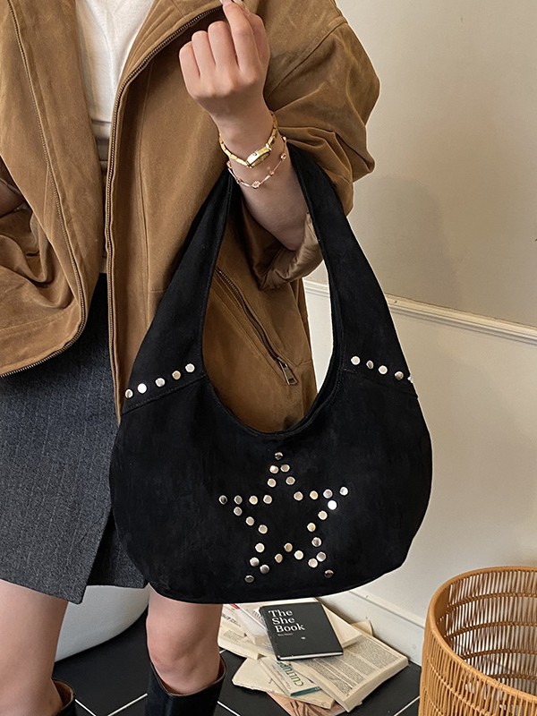 Bolsa para mujeres 2025 nueva textura transfronteriza alta retro bolsa de hombro de gran capacidad de ocio viaje bolsas de bolsas de bolsas