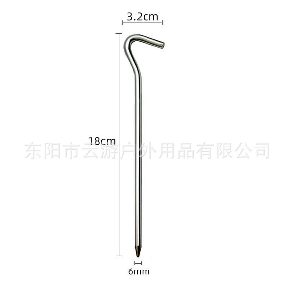 Metal, 6mm, 18cm