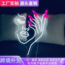 迷你霓虹灯小夜灯桌面氛围灯节日礼品装饰灯现货批发