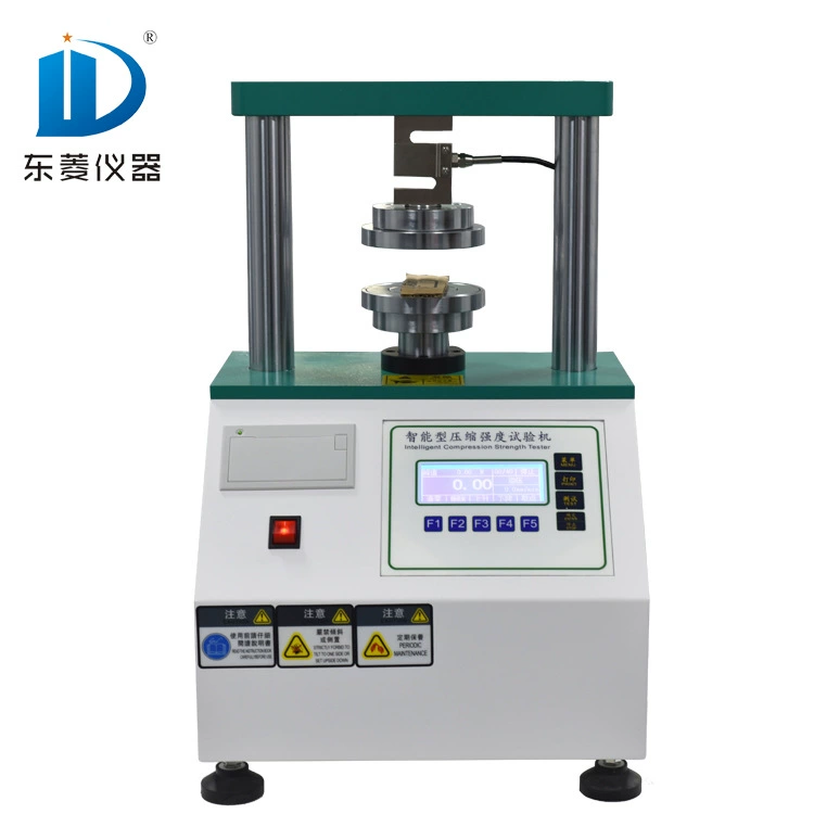 Полностью автоматическая машина для испытания давления кольца с цифровым дисплеем, картонное склеивание, прочность пилинга, оригинальный тестер плоского давления бумаги