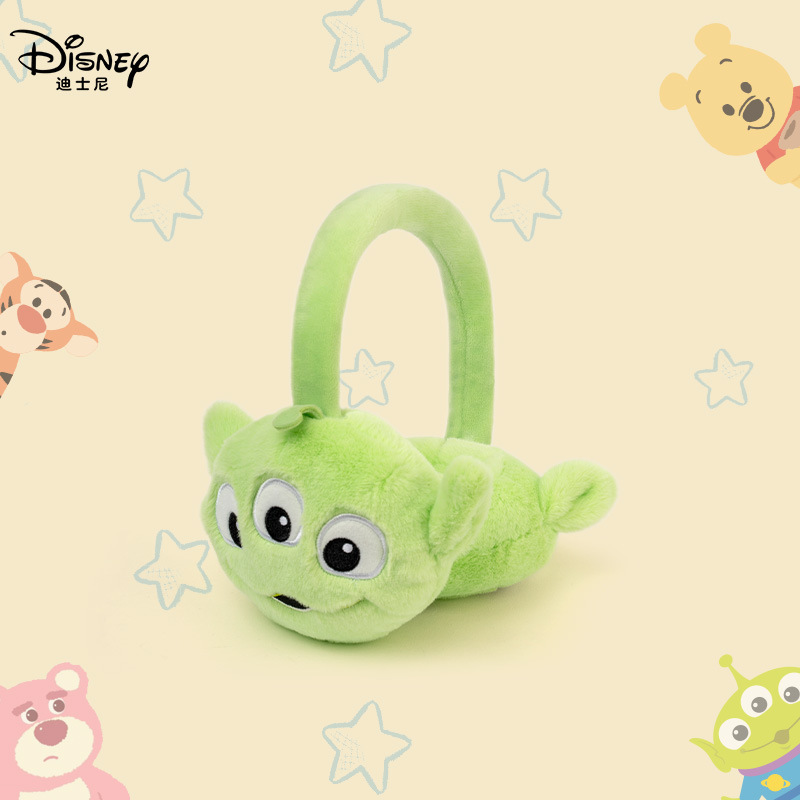 Disney Genuine Winnie The Pooh Plush Earmuffs Tigger Earmuffs Cartoon Strawberry Bear Warm Earmuffs Girls Gift