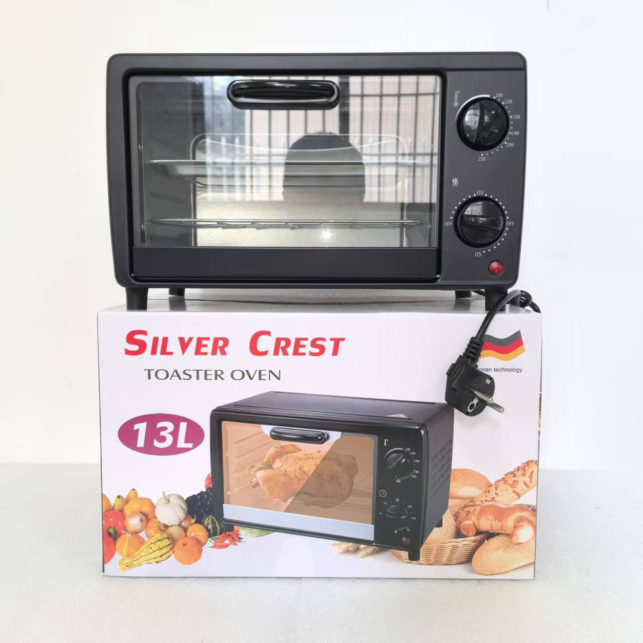 Cross-Border Export 13L25L 48L56L Large-Capacity Household Multi-Functional Electric Oven with Scheduled Baking Function