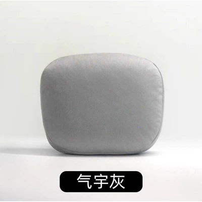 Suitable for Xpeng L03, driving headrest, neck support pillow, support cushion, comfortable pillow, car seat pillow, auto accessories (Headrest) - suitable-for-xpeng-l03-suede-headrest-aiyu-gray