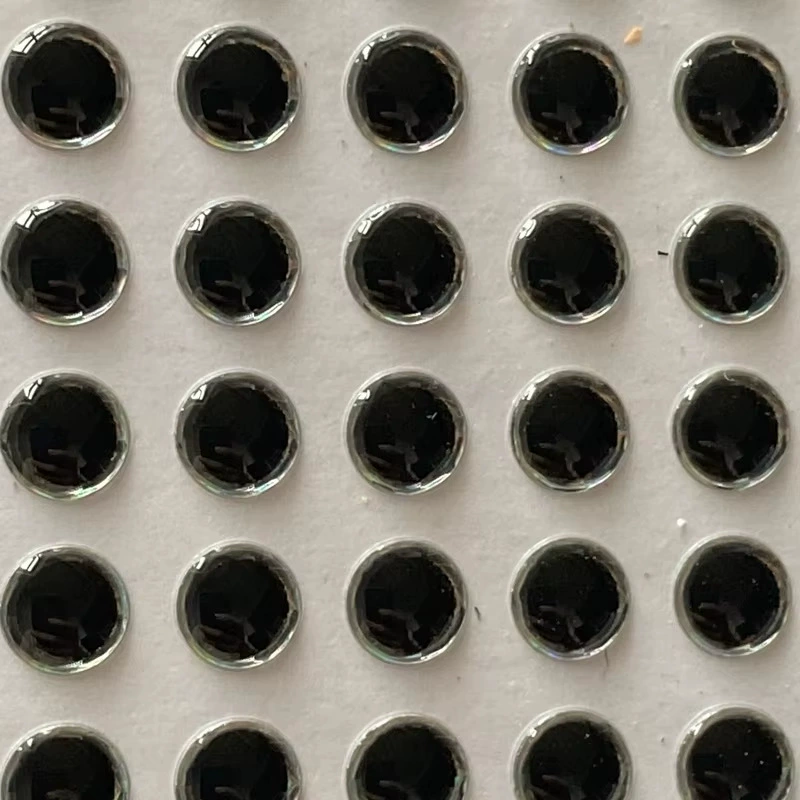 3D Luna Animal Eyes 3456mm рыболовные приманки глаз бионические рыбьи глаза поддельные приманки Luna рыболовные снасти