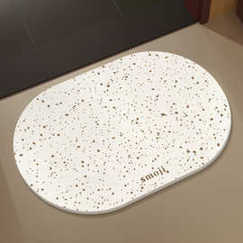 跨境简约地垫家用卫生间浴室吸水防滑易清洗垫子入户垫厨房耐磨垫