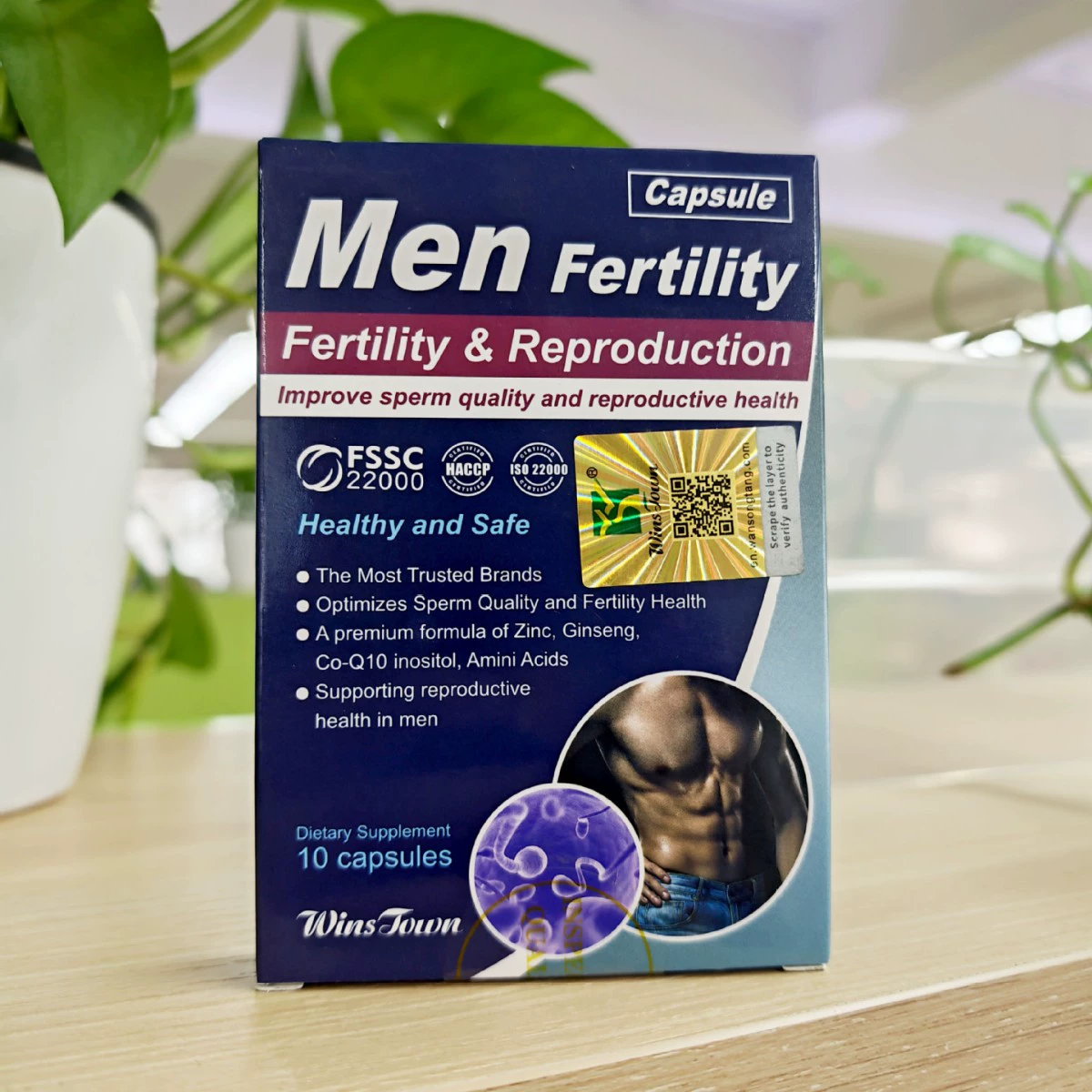 Экспортные травяные добавки для повышения фертильности у мужчин в капсулах