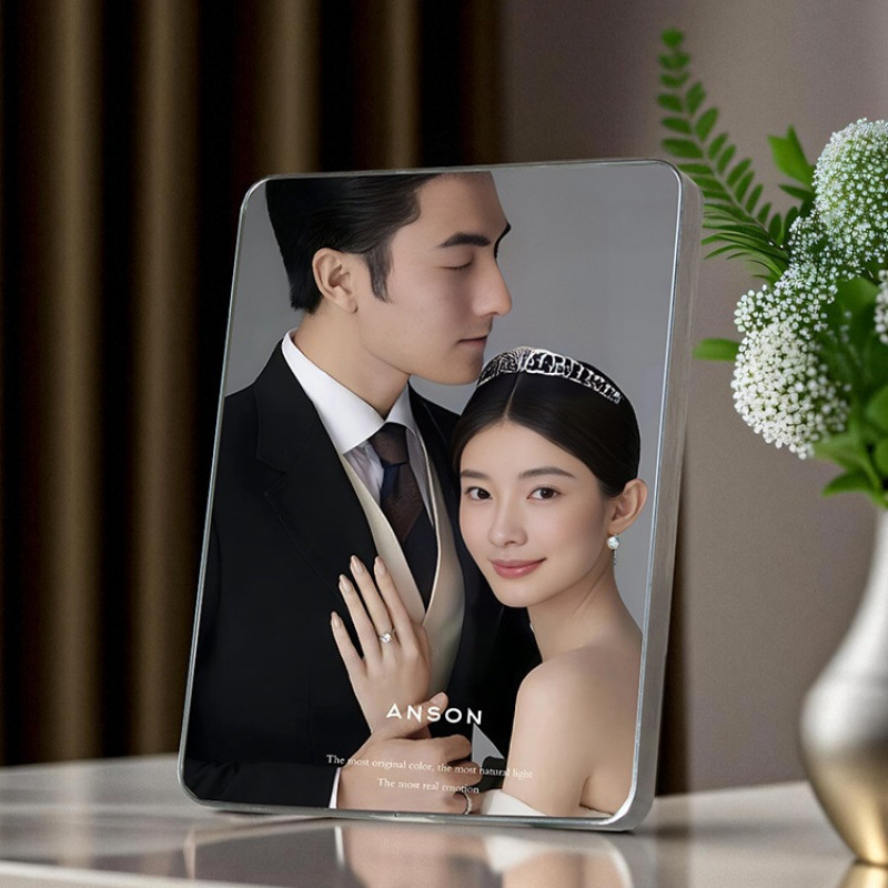 Couple Wedding Photo Frames, Family Portrait Photo Printing and Customization, Wedding Photo Enlargement for Wall Hanging