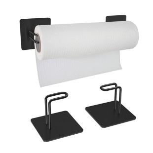 Punch-free Magnetic Tissue Rack Paper Rack Roll-up Rack Kitchen Storage Rack Magnetic Tissue Rack Punch-free