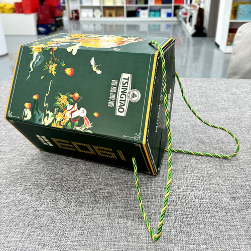 Food company high-end liquor packaging box creative double door wine box single and double wine red wine packaging gift box