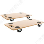 Haolun Solid Wood Thickened Wooden Turtle Car Multi-Functional Two-Unit Combination