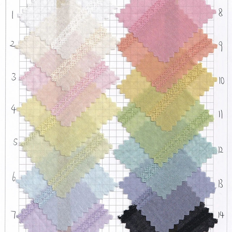 骁骏纺织 新中式面料 全棉纱罗条纹花提花面料 衬衫连衣裙童装提