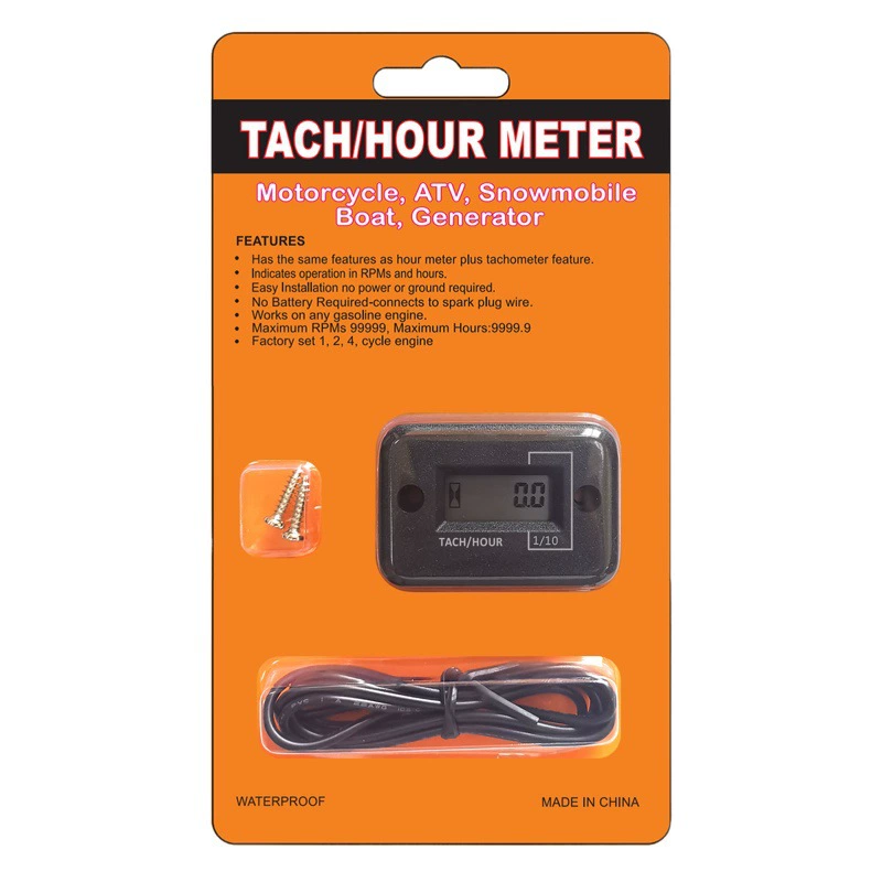 Счетчик часов мотоцикла накопительный таймер цифровой дисплей таймер хронограф