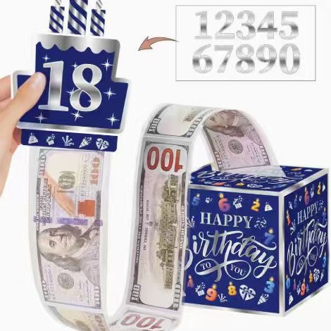 现货生日抽钱盒103