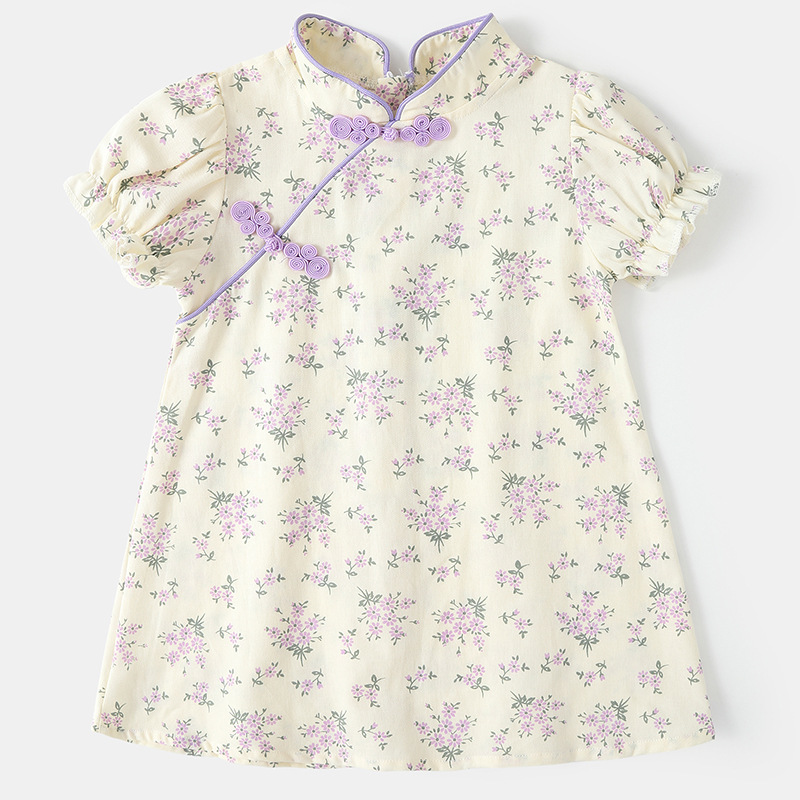 Purple floral pattern