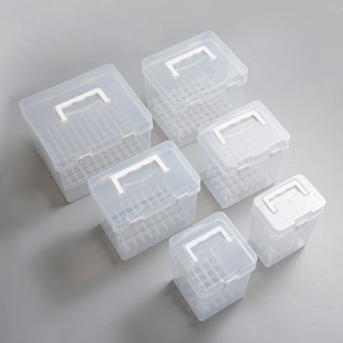 Mark Pen Base Box 48 Color 80 Color Stationery Storage Box Transparent Box Portable Mark Pen Storage Box