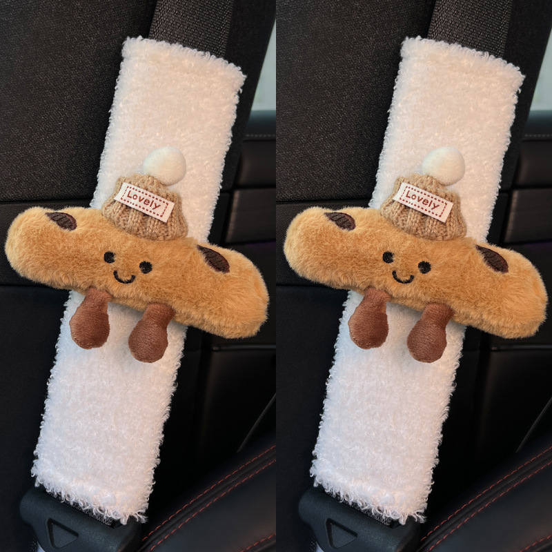 Protector de Hombro para Cinturón de Seguridad de Poliéster Anti-Estrangulamiento para Coche image 15