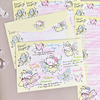 A set (4 envelopes + 4 letter papers)